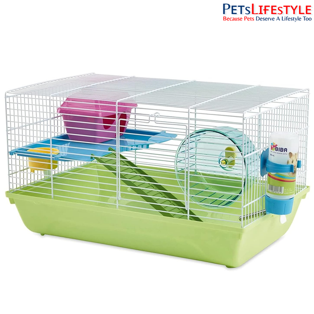 Savic Martha Hamster Cage (Medium) – Compact Starter Home for Hamsters & Small Pets