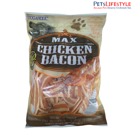 Dogaholic Chicken Bacon Max BBQ Strips 130g