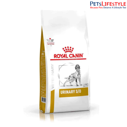Royal Canin Urinary S/O Dry Food for Dogs + Wet Food Combo Pack
