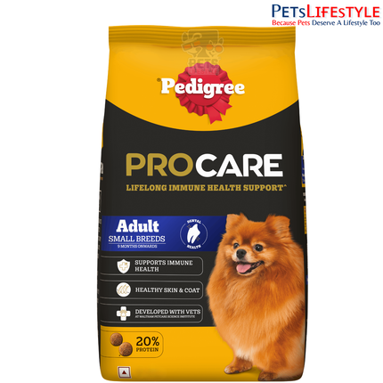 Pedigree PRO Expert Nutrition Adult Small Breed Dogs (9 Months Onwards) Dry Dog Food