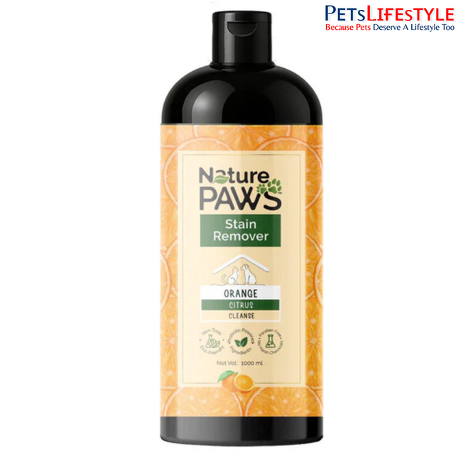 NaturePAWS Pet Stain Remover Safe for Pets, Kids & Multi-Surface Use (1 Litres)