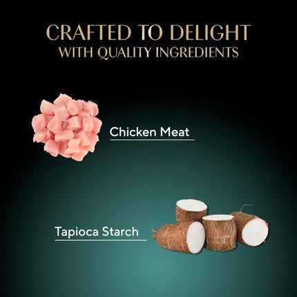 Sheba Melty Spoons Creamy Chicken & Chicken Shred Lickable Creamy Cat Treats