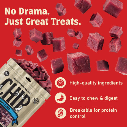 Chip Chops Lamb Cubes Dog Treats 70gm & 250gm