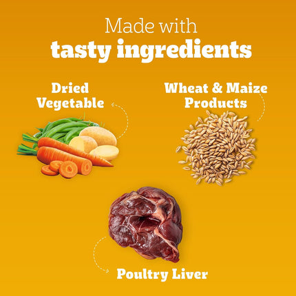 Pedigree Tasty Jerky Dog Treats – Carrot & Herb Flavour 70 g