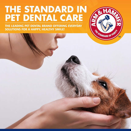 Arm & Hammer Tartar Control Dental Kit for Dogs – Banana Mint Flavor | Advanced Dog Oral Care Kit