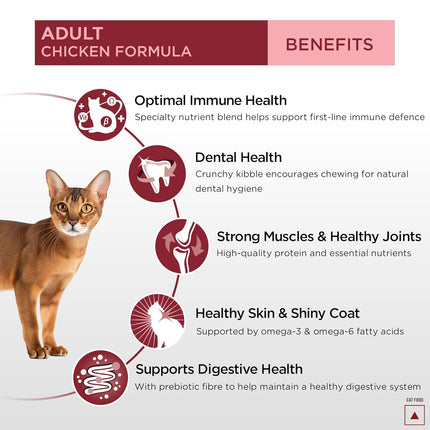 Purina Pro Plan Adult Dry Cat Food Chicken Formula – Advanced Nutrition for Daily Health & Vitality