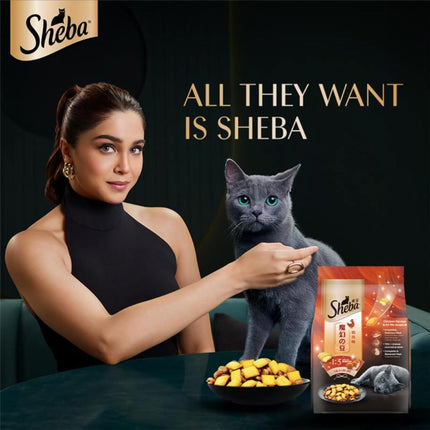 Sheba Chicken Flavour Irresistible All Life Stages Cat Dry Food