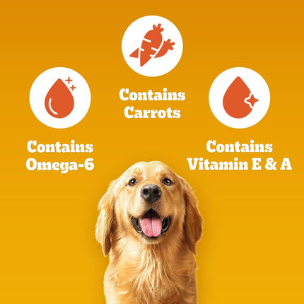 Pedigree Tasty Jerky Dog Treats – Carrot & Herb Flavour 70 g