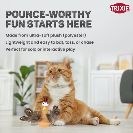Trixie Roly-Poly Chicken Interactive Cat Toy