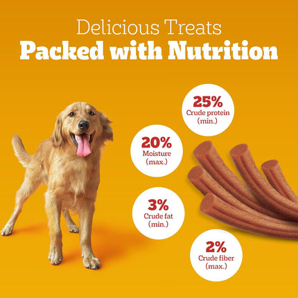 Pedigree Schmackos Stix Grilled Liver Flavour Dog Treat 70 g | Soft & Chewy Stix with Omega 6 & Low Fat