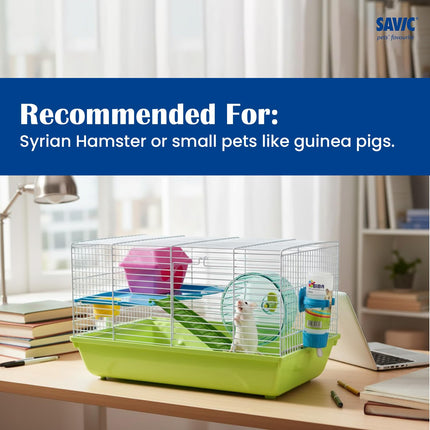 Savic Martha Hamster Cage (Medium) – Compact Starter Home for Hamsters & Small Pets