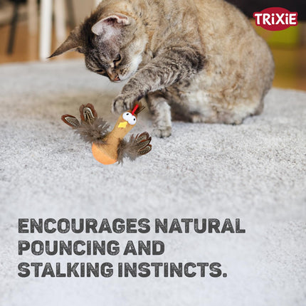 Trixie Roly-Poly Chicken Interactive Cat Toy