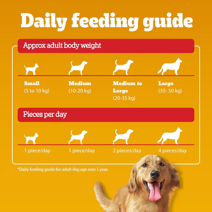Pedigree Ranchos Super Bones Chicken And Milky Dog Treat - 70 gm
