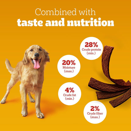 Pedigree Tasty Jerky Dog Treats – Carrot & Herb Flavour 70 g