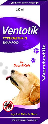 Medilogy Biotech Dog and Cat Ventotick Shampoo, 200 ML