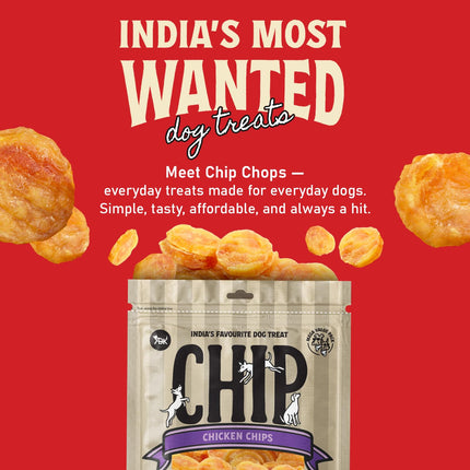 Chip Chops Chicken Chips Coins Dog Treats High Protein Dog Treats