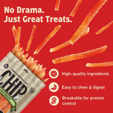 Chip Chops Chicken Tenders Slice Dog Treats 250gm
