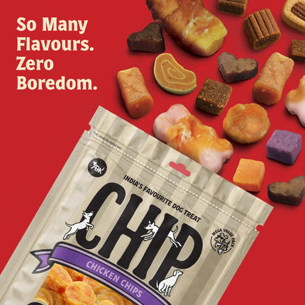 Chip Chops Chicken Chips Coins Dog Treats High Protein Dog Treats