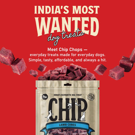 Chip Chops Lamb Cubes Dog Treats 70gm & 250gm