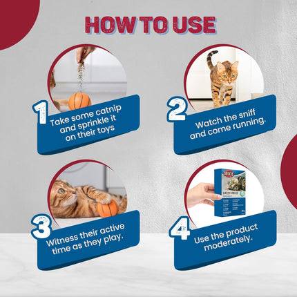 Trixie Premium Catnip for Cats 20g Online in India | Natural Catnip for Toys & Scratching Posts