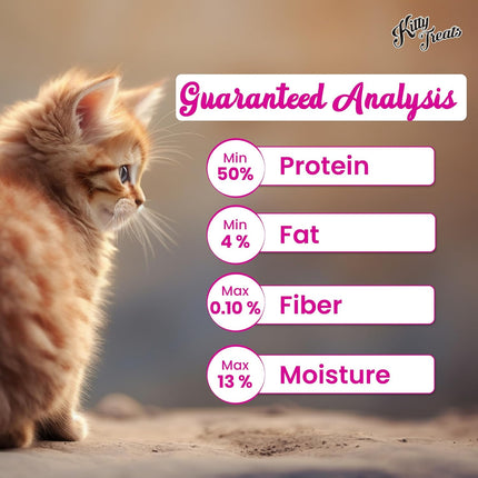 Rena Kitty Soft Cat Treats, Tuna and Chicken Stripes for Cats, 30g Healthy Reward and Training Treat for All Breeds