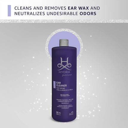 Hydra Professional Ear Cleaner Hygiene Solution for Dogs & Cats – 500ml