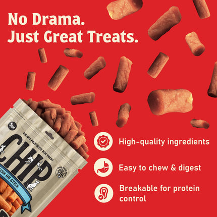 Chip Chops Fish on Stick Dog Treats 70gm & 250gm