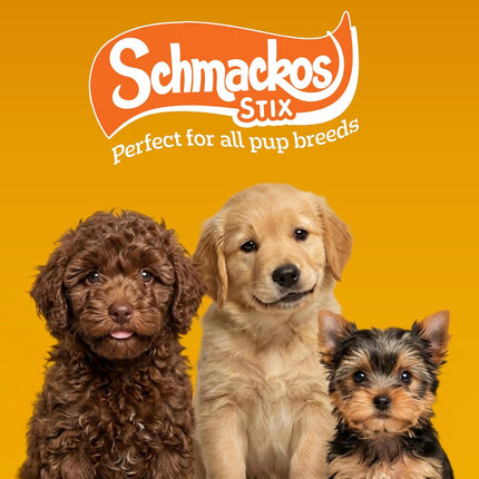Pedigree Schmackos Stix Milk & Egg Flavour Puppy Dog Treat 70g