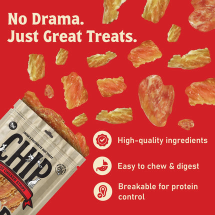 Chip Chops Roast Chicken Strips Dog Treat 70gm & 250gm