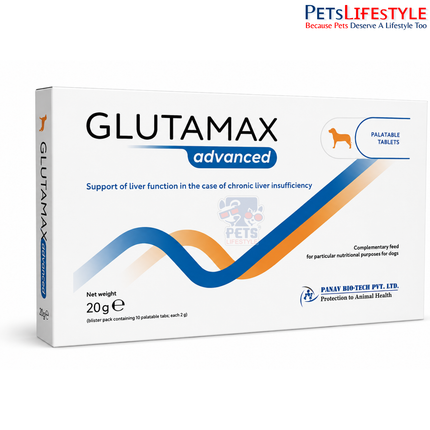 Glutamax Advanced Liver Support Tablets for Dogs & Cats Chronic Liver Care