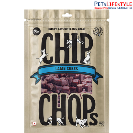 Chip Chops Lamb Cubes Dog Treats 70gm & 250gm