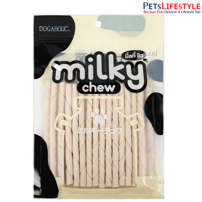 Dogaholic Milky Chew Stick Style - 30 Pcs - 240 g