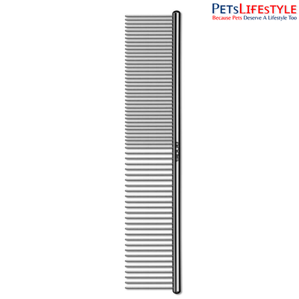 Andis Stainless Steel Comb for Knots, Mats & Loose Hair Removal – 7.5 Inch