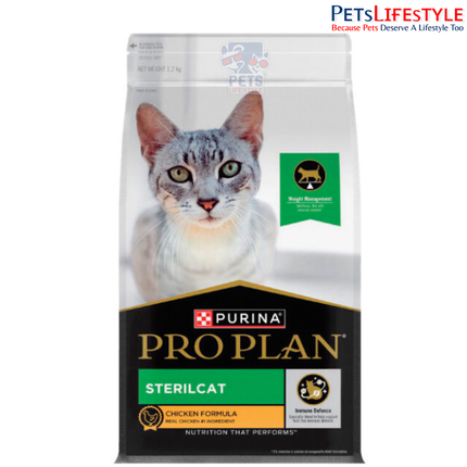 Purina Pro Plan Sterilcat Chicken Formula Dry Cat Food