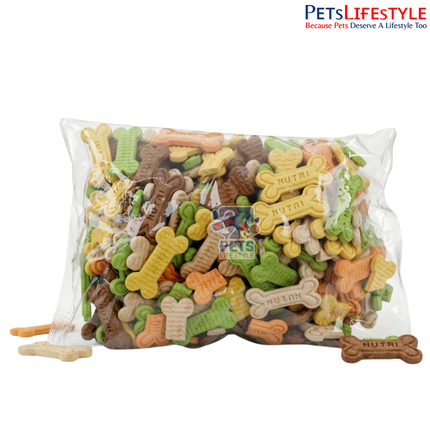 Pets Lifestyle Nutri Multi Flavoured Dog Biscuits