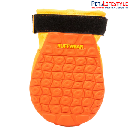 Ruffwear Summit Trex™ Dog Boots – Sunrise Yellow | Weather-Resistant Paw Protection for Dogs