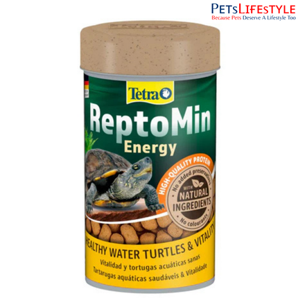 Tetra ReptoMin Energy High-Energy Complementary Feed for Water Turtles with Krill & Shrimp 85 Gram