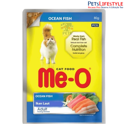 Me O Ocean Fish Adult Cat Wet Food