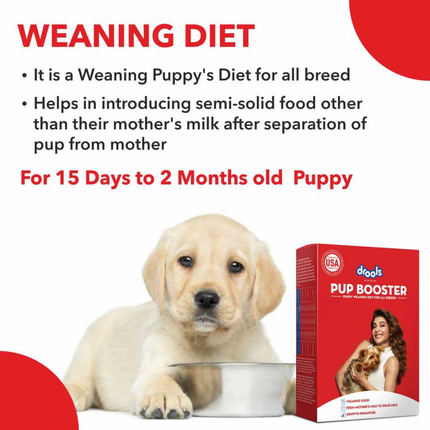 Drools Pup Booster – Puppy Weaning Diet For All Breeds 300g