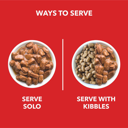 Drools Adult Wet Dog Food Real Chicken & Liver Chunks (6 x 150g)