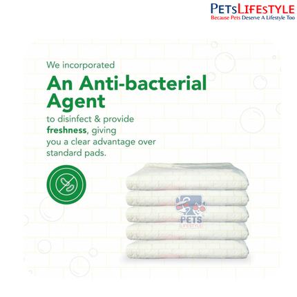 Afterbath SuperDry Training Pads – 60 cm × 90 cm (X-Large, 50 Pads)