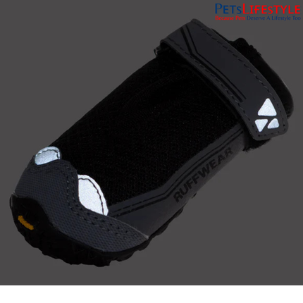 Ruffwear Grip Trex Dog Boots Obsidian Black | Vibram Sole Outdoor Paw Protection Shoes for Dogs