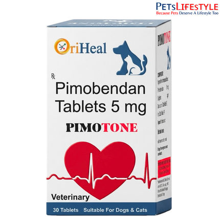 OriHeal Pimotone Tablets  Pimobendan 5 mg