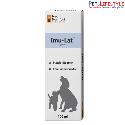 Neo Kumfurt Imu Lat – Platelet Booster & Immunomodulator Syrup for Dogs & Cats