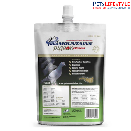 Palamountains My Beau Supplement Pigeon Express 750 ml