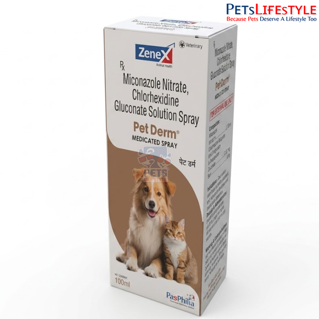 Zenex Pet Derm Medicated Spray
