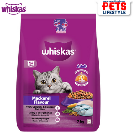 Whiskas Mackerel Adult Dry Cat Food