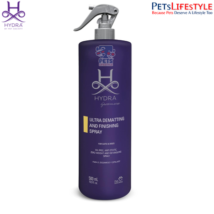 Hydra Groomers Ultra Dematting and Finishing Spray for Cats and Dogs