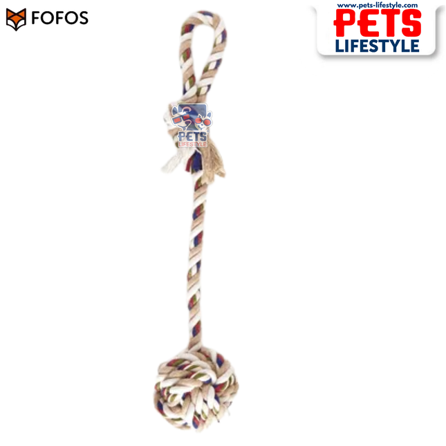 Barkbutler x FOFOS Flossy Rope Toy – Braided