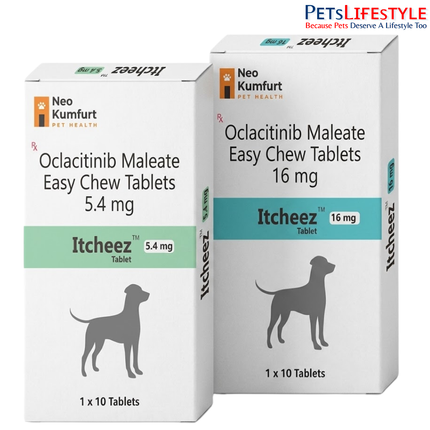 Neo Kumfurt Itcheez™ – Oclacitinib Maleate Easy Chew Tablets for Canine Pruritus & Allergic Dermatitis